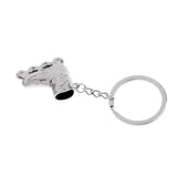 Maxbell Roller Skates Decor Keychain Keyring Key Buckle Pendant Festival Gift Silver