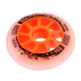 Maxbell Outdoor PU Roller Inline Skates Wheel Replacement Racing Wheels 90mm Red