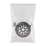 Maxbell Speed Skating Wheels Outdoor Indoor Inline Skate Wheels Tool 100mm Black