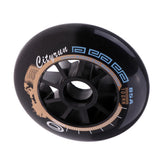 Maxbell Speed Skating Wheels Outdoor Indoor Inline Skate Wheels Tool 100mm Black