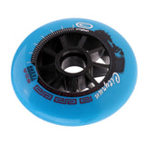 Maxbell Speed Skating Wheels Outdoor Indoor Inline Skate Wheels Tool 100mm Blue