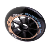 Maxbell Speed Skating Wheels Outdoor Indoor Inline Skate Wheels Tool 110mm Black