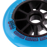 Maxbell Speed Skating Wheels Outdoor Indoor Inline Skate Wheels Tool 110mm Blue