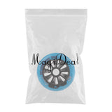 Maxbell Speed Skating Wheels Outdoor Indoor Inline Skate Wheels Tool 110mm Blue