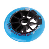 Maxbell Speed Skating Wheels Outdoor Indoor Inline Skate Wheels Tool 110mm Blue