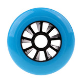 Maxbell Speed Skating Wheels Outdoor Indoor Inline Skate Wheels Tool 110mm Blue