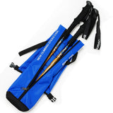 Maxbell Oxford Hiking Stick Carry Bag Waterproof Trekking Walking Pole Bag Navy Blue