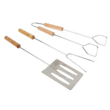 Maxbell Outdoor Camping BBQ Fork Shovel Food Clamp Clip