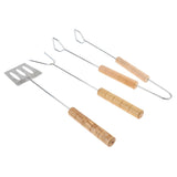 Maxbell Outdoor Camping BBQ Fork Shovel Food Clamp Clip