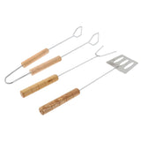 Maxbell Outdoor Camping BBQ Fork Shovel Food Clamp Clip