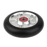 Maxbell 1 Pair Replacement 100mm Stunt Scooter Wheels with Bearing & Bushings white