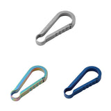 Maxbell Titanium Alloy Keychain Buckle Spring Snap Hook Outdoor Clip 36mm Colorful