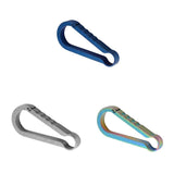 Maxbell Titanium Alloy Keychain Buckle Spring Snap Hook Outdoor Clip 36mm Colorful