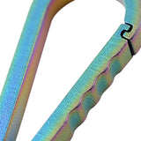 Maxbell Titanium Alloy Keychain Buckle Spring Snap Hook Outdoor Clip 36mm Colorful