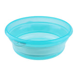 Maxbell Portable Camping Plastic Folding Wash Basin Bucket / Dish Tub S Blue