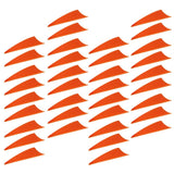 Maxbell Archery Recurve Bow Hunting Arrow Feather Fletching 1.75 in 36 Pieces Orange