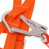 Maxbell Outdoor 5 point Half Body Climbing Harness Safety Belt Rescue Rope L + 5m