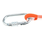 Maxbell Climbing Arborist Safety Lanyard with Snap Hook Fall Protection A type 1.6m