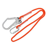 Maxbell Climbing Arborist Safety Lanyard with Snap Hook Fall Protection A type 1.6m