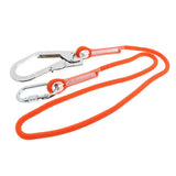 Maxbell Climbing Arborist Safety Lanyard with Snap Hook Fall Protection A type 3 m