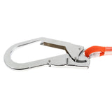 Maxbell Climbing Arborist Safety Lanyard with Snap Hook Fall Protection A type 3 m