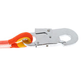 Maxbell Climbing Arborist Safety Lanyard with Snap Hook Fall Protection B type 5m