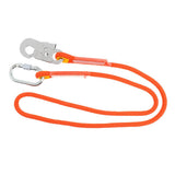 Maxbell Climbing Arborist Safety Lanyard with Snap Hook Fall Protection B type 5m