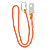 Maxbell Climbing Arborist Safety Lanyard with Snap Hook Fall Protection B type 5m