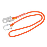 Maxbell Climbing Arborist Safety Lanyard with Snap Hook Fall Protection B type 5m
