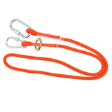 Maxbell Climbing Arborist Safety Lanyard with Snap Hook Fall Protection C type 1.6m