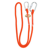 Maxbell Climbing Arborist Safety Lanyard with Snap Hook Fall Protection C type 5m