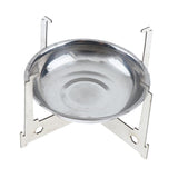 Maxbell Camping Mini Alcohol Stove Stand Rack Spirit Burner Tray Furnace Stove Set A