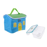 Maxbell Portable Insulated Lunch Box Cooler Storage Bag Carry Tote Container Blue