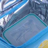 Maxbell Portable Insulated Lunch Box Cooler Storage Bag Carry Tote Container Blue