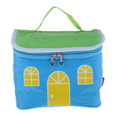 Maxbell Portable Insulated Lunch Box Cooler Storage Bag Carry Tote Container Blue