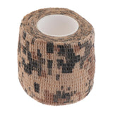 Maxbell 5cmx4.5m Bionic Camo Gear Wrap Hunting Camping Stealth Tape Desert Camo 2