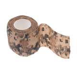 Maxbell 5cmx4.5m Bionic Camo Gear Wrap Hunting Camping Stealth Tape Desert Camo 2