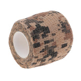 Maxbell 5cmx4.5m Bionic Camo Gear Wrap Hunting Camping Stealth Tape Desert Camo 2