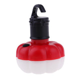 Maxbell Outdoor Camping Pumpkin Lantern Decoration Light LED Tent Hook Lamp Red
