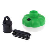 Maxbell Outdoor Camping Pumpkin Lantern Decoration Light LED Tent Hook Lamp Green