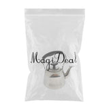 Maxbell Whistling Kettle Stainless Steel Camping Kitchen Tea Coffee Water Pot 1L