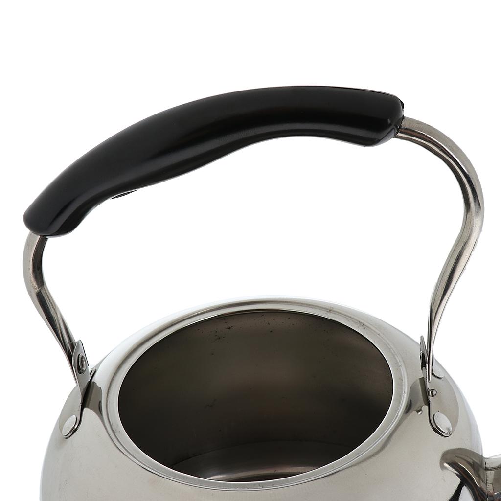 Maxbell Whistling Kettle Stainless Steel Camping Kitchen Tea Coffee Water Pot 3L