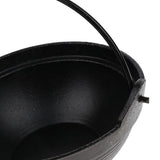 Maxbell Portable Shallow Mouth Camping Hanging Pot Outdoor Cooking Cookware 18cm