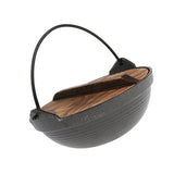 Maxbell Portable Shallow Mouth Camping Hanging Pot Outdoor Cooking Cookware 20cm