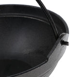 Maxbell Portable Shallow Mouth Camping Hanging Pot Outdoor Cooking Cookware 20cm