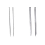 Maxbell 2pcs Stainless Steel Paracord Fid Lacing Stitching Needles Outdoors 80x3mm