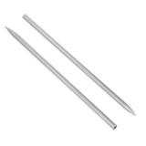 Maxbell 2pcs Stainless Steel Paracord Fid Lacing Stitching Needles Outdoors 80x3mm