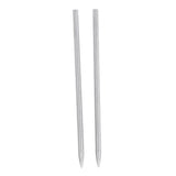 Maxbell 2pcs Stainless Steel Paracord Fid Lacing Stitching Needles Outdoors 80x3mm