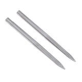 Maxbell 2pcs Stainless Steel Paracord Fid Lacing Stitching Needles Outdoors 80x5mm
