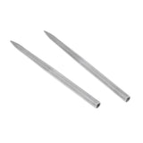 Maxbell 2pcs Stainless Steel Paracord Fid Lacing Stitching Needles Outdoors 80x5mm